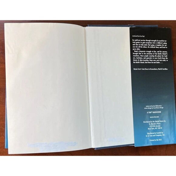 Ender's Shadow by Orson Scott Card First Edition Hardcover Book - Picture 4 of 7